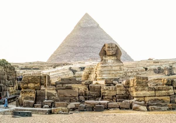 Port Said was a stop to let people off who wanted to go to Cairo for a visit to the pyramids and the museum. You can't imagine the pyramids until you are…